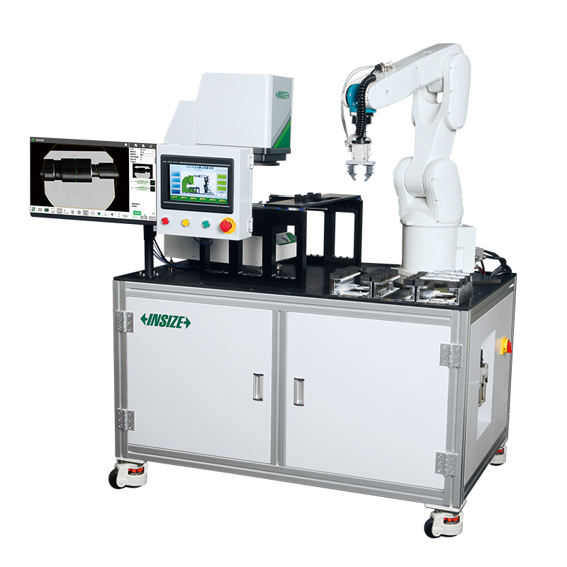 机械手配合闪测仪自动化检测系统 型号 RBT-QM01C