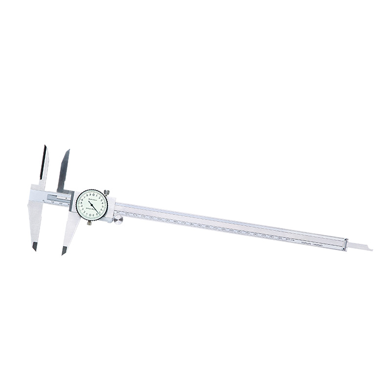 Dial Calipers With Long Upper Jaws